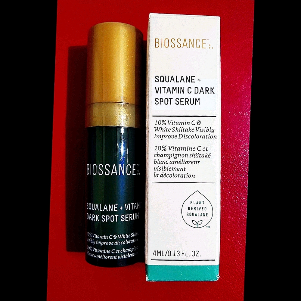 🔥New Biossance Squalane+Vitamin C Dark Spot Serum